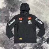 Santos   Windbreaker  black  white  green 24-25