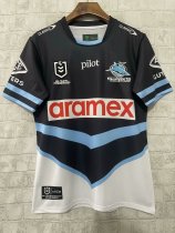 shark Rugby jerseys  fans  away 1:1  2025