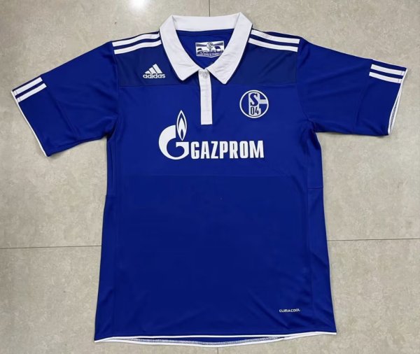 Retro Schalke 04 home 1:1 Quality Soccer Jersey  2010-2011