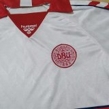 Retro Denmark away Fans 1:1 Quality Soccer Jersey  1988