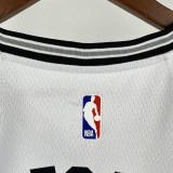 San Antonio Spurs white #4 FOX  NBA Jerseys  2025