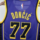 Los Angeles Lakers  jordan #77 DONCIC    NBA Jerseys  2023