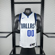Mavericks  City #00 CHRISTE white NBA Jerseys  2025