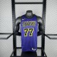 Los Angeles Lakers purple   #77 DONCIC   1:1 Quality NBA Jerseys  2021