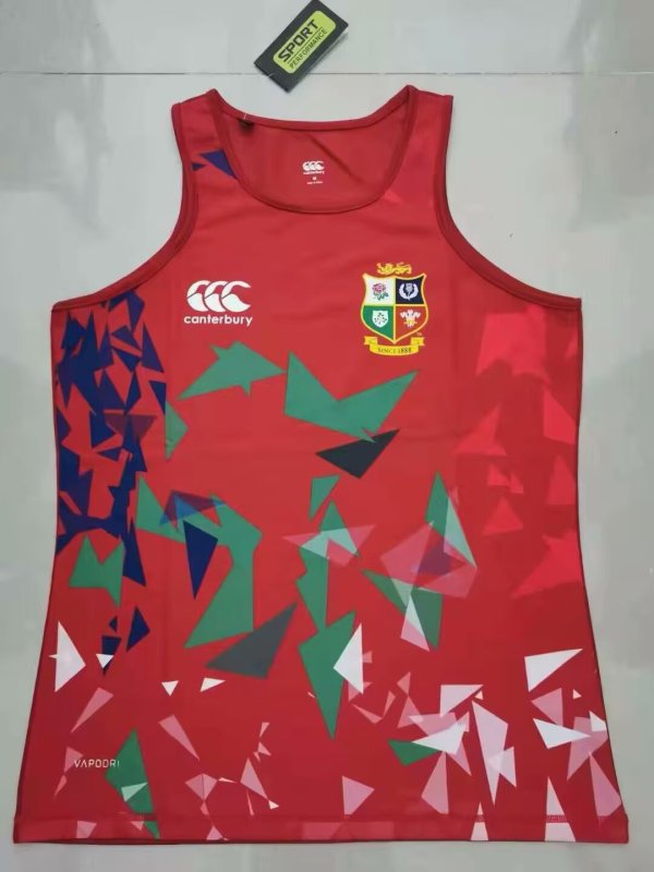 lion vest  training fans Rugby jerseys 1:1  2025