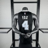 San Antonio Spurs jordan #4 FOX  NBA Jerseys  2023
