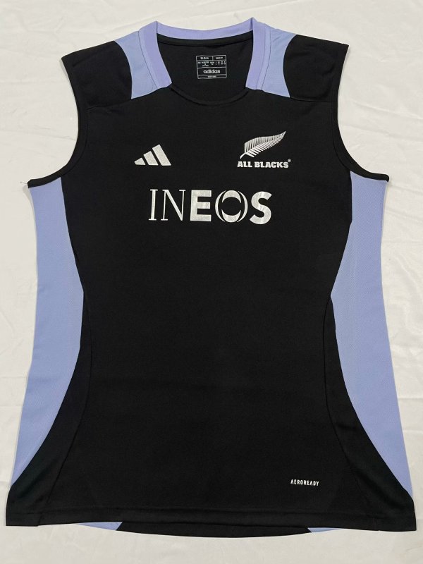 New Zealand vest  training fans Rugby jerseys 1:1  2025