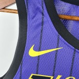 Los Angeles Lakers purple   #77 DONCIC   1:1 Quality NBA Jerseys  2021