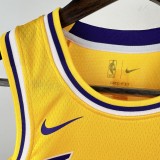 Los Angeles Lakers  kids yollow #77 DBNCIC NBA Jerseys  2023