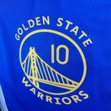 Golden State Warriors  V-neck blue #10  BUTLERID  NBA Jerseys  2023