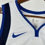 Mavericks  City #00 CHRISTE white NBA Jerseys  2025
