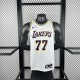 Los Angeles Lakers  #77 DONCIC  white NBA Jerseys  2023