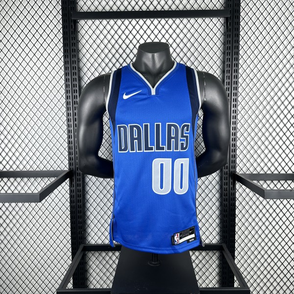 Mavericks #00 CHRISTE Blue NBA Jerseys  2025