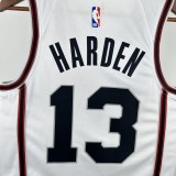 Houston Rockets  City Edition White #13 HARDEN 1:1 Quality NBA  Season Jerseys 2025