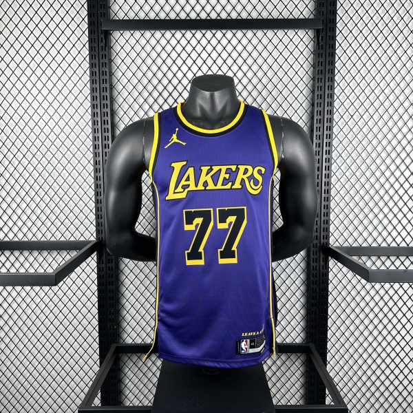 Los Angeles Lakers  jordan #77 DONCIC    NBA Jerseys  2023