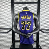 Los Angeles Lakers  jordan #77 DONCIC    NBA Jerseys  2023