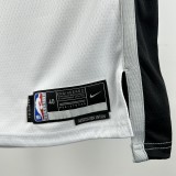 San Antonio Spurs white #4 FOX  NBA Jerseys  2025