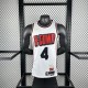Houston Rockets  City Edition White #4 GREEN 1:1 Quality NBA  Season Jerseys 2025