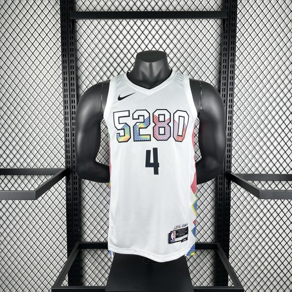 Denver Nuggets City Edition #4 WESTBROOK NBA Jerseys  2025