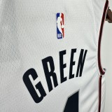 Houston Rockets  City Edition White #4 GREEN 1:1 Quality NBA  Season Jerseys 2025