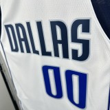 Mavericks  City #00 CHRISTE white NBA Jerseys  2025