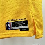 Los Angeles Lakers yollow    #77 DONCIC  1:1 Quality NBA Jerseys  2023