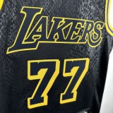 Los Angeles Lakers kids  snake's skin #77 DBNCIC NBA Jerseys  2023
