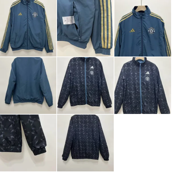 Manchester United   two-sided  Windbreaker 24-25