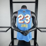 ALL STAR baby blue ##23 JAMES  NBA  Jerseys  2025