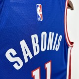 Sacramento Kings City Edition #11 SABONIS NBA Jerseys  2025
