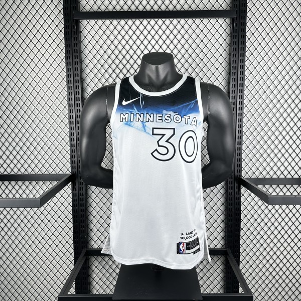 Minnesota Timberwolves  City Edition #30 RANDLE NBA Jerseys  2025