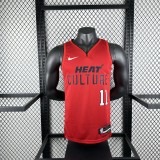 Miami Heat  City Edition #11 JAQUEZ JR. NBA Jerseys  2025