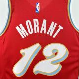 Memphis Grizzlies   City Edition #12 MORAT   NBA Jerseys  2025