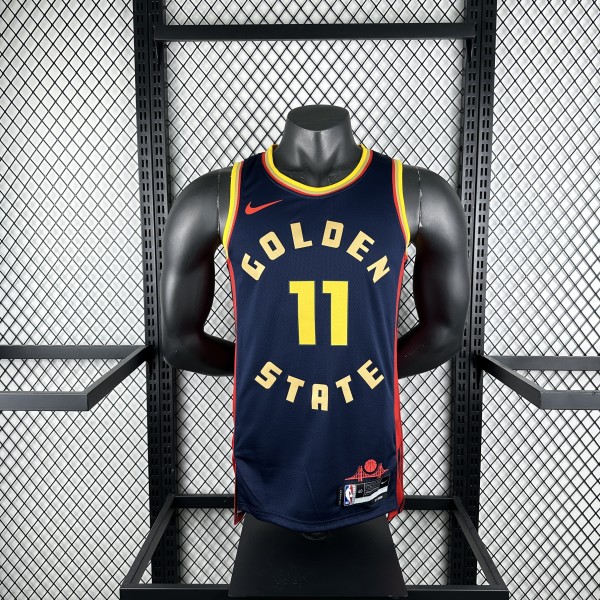 Golden State Warriors  City Edition #11 THOMPSON NBA Jerseys  2025
