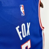 Sacramento Kings City Edition #5 FOX NBA Jerseys  2025