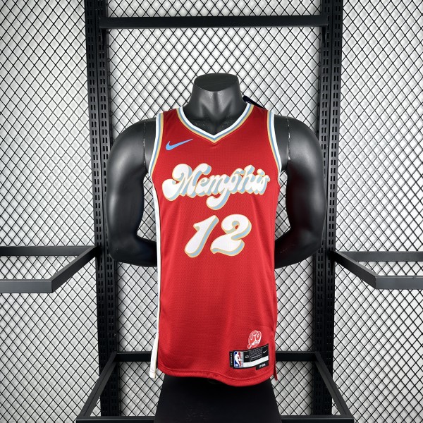 Memphis Grizzlies   City Edition #12 MORAT   NBA Jerseys  2025