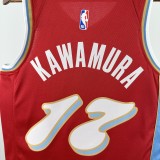 Memphis Grizzlies   City Edition #13 KAWAMURA  NBA Jerseys  2025