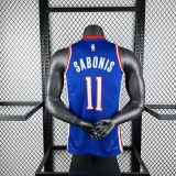 Sacramento Kings City Edition #11 SABONIS NBA Jerseys  2025