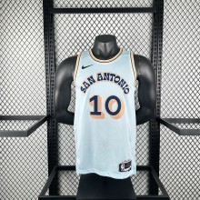 San Antonio Spurs  City Edition #10  SOCHAN NBA Jerseys  2025