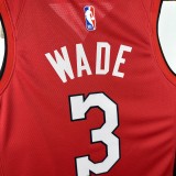 Miami Heat  City Edition #3 WADE  NBA Jerseys  2025