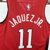Miami Heat  City Edition #11 JAQUEZ JR. NBA Jerseys  2025