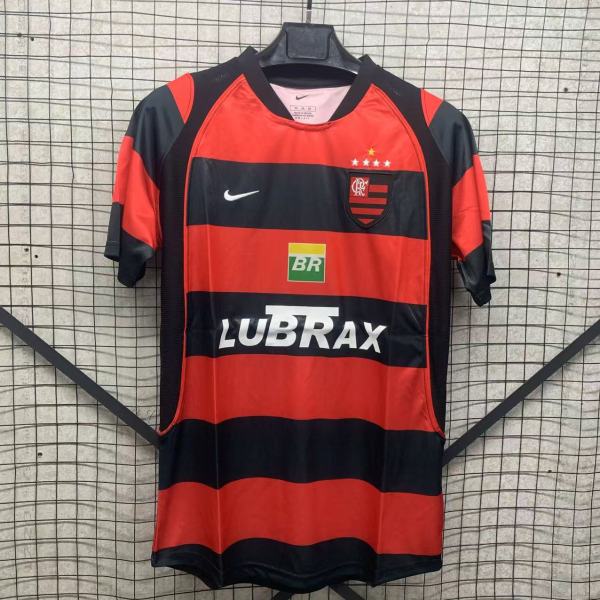 Retro Flamengo Home 1:1 Quality Soccer Jersey    2002-2003