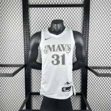 Dallas Mavericks City Edition  #31 THOMPSON NBA Jerseys  2025
