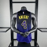 Los Angeles Lakers  City Edition    #4 KNECHT NBA Jerseys  2025