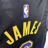 Los Angeles Lakers  City Edition #6 JAMES NBA Jerseys  2025