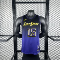 Los Angeles Lakers  City Edition #15 REAVES  NBA Jerseys  2025