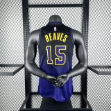 Los Angeles Lakers  City Edition #15 REAVES  NBA Jerseys  2025