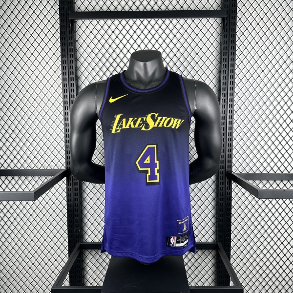 Los Angeles Lakers  City Edition    #4 KNECHT NBA Jerseys  2025