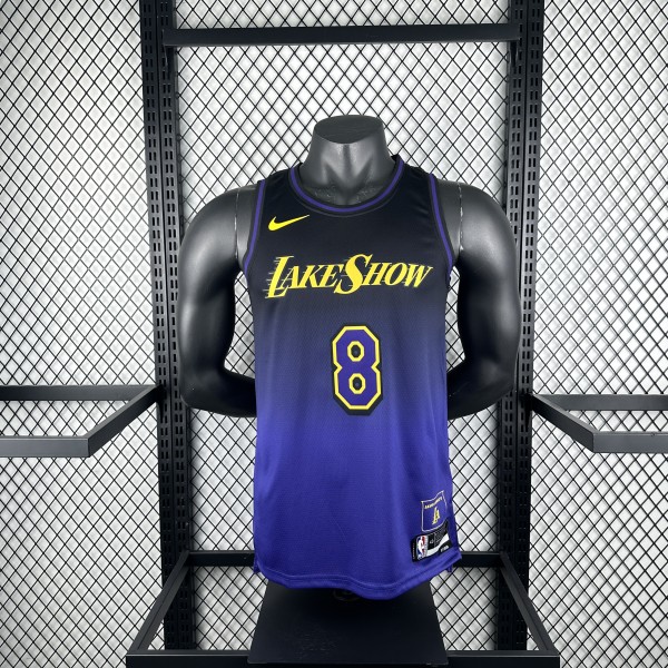 Los Angeles Lakers  City Edition #8 BRYANT NBA Jerseys  2025