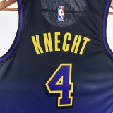 Los Angeles Lakers  City Edition    #4 KNECHT NBA Jerseys  2025